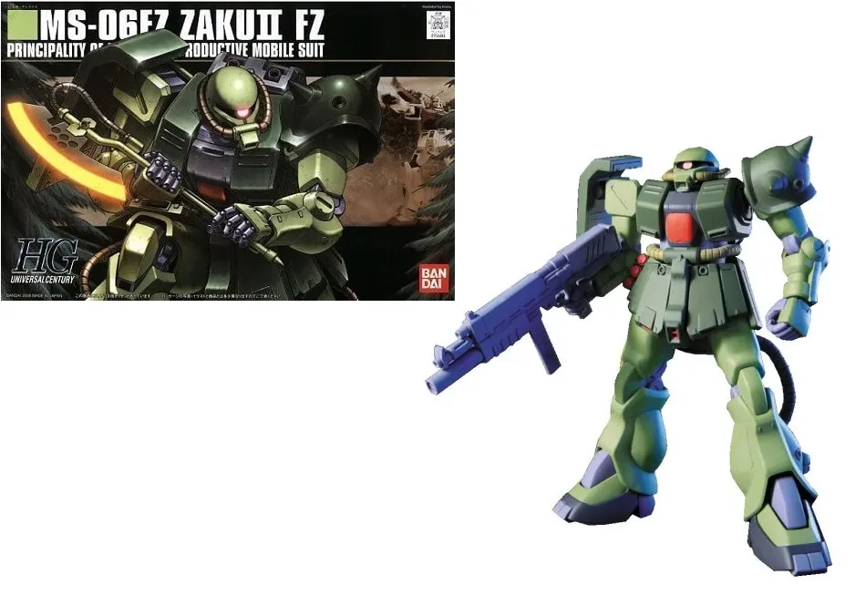 GUNDAM - HGUC 1/144 Zaku II Kai - Model Kit